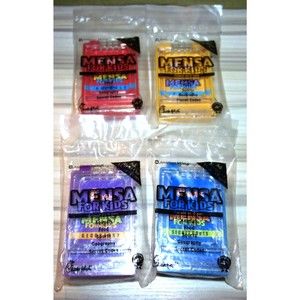 2006 Chick-fil-A Kids Meal American Mensa for Kids Toy Lot of 4 - NIP